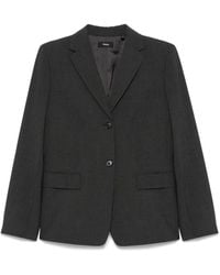 Theory - Single-Breasted Blazer - Lyst