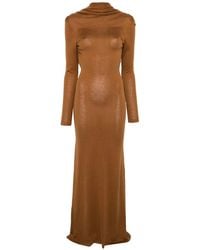 AYA MUSE - オープンバック マキシドレス - Lyst