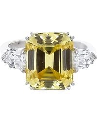 Fantasia by Deserio - Emerald-Cut Ring - Lyst
