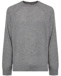 MC2 Saint Barth - Bricklane Merino Wool And Cashmere Blend Crew-Neck - Lyst