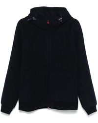 Kiton - Wool-Cashmere Hooded Zip-Up Jacket - Lyst