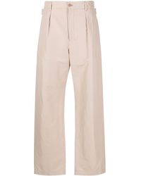Lemaire - Wide-leg High-waisted Trousers - Lyst