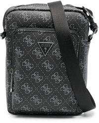 Guess - Monogram Messenger Bag - Lyst