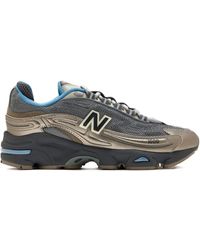 New Balance - 1000 Metallic-Mesh Sneakers - Lyst
