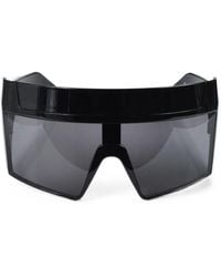 Rick Owens - Geometric-Frame Sunglasses - Lyst