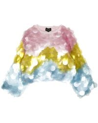 Cynthia Rowley - Daylight Disco Sequinned Top - Lyst