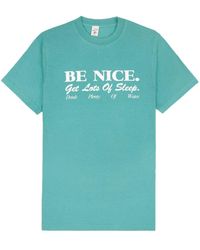 Sporty & Rich - Be Nice Cotton T-shirt - Lyst