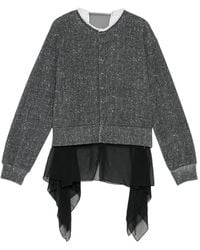 Undercover - Cárdigan A Capas Con Motivo De Espiga - Lyst