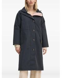 Barbour - Button Hooded Coat - Lyst