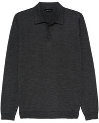 Roberto Collina - Long-Sleeve Polo Shirt - Lyst