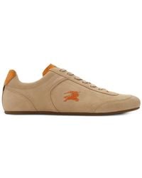 Burberry - Baskets En Daim Knight Runner - Lyst