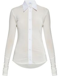 Off-White c/o Virgil Abloh - Blouse Met Logo - Lyst