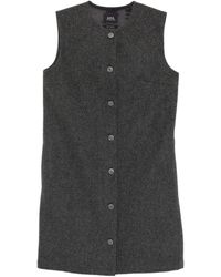 A.P.C. - Abito Con Bottoni - Lyst