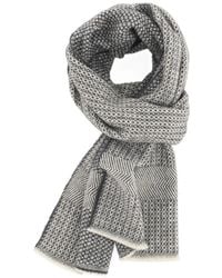 BOGGI - Scarf With Armature Motif - Lyst