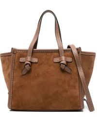Gianni Chiarini - Miss Marcella ノット スエード ハンドバッグ - Lyst