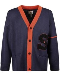 Champion - Wool Color-Block Cardigan - Lyst