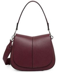 Gianni Chiarini - Medium Helena Round Grained-Leather Shoulder Bag - Lyst