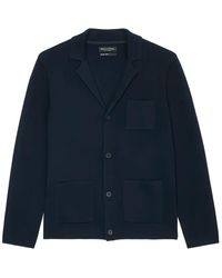 Marc O' Polo - Knitted Button-Up Blazer - Lyst