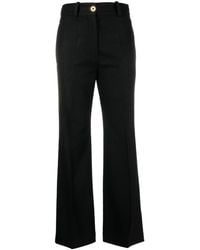 Patou - High-waisted Flared Trousers - Lyst