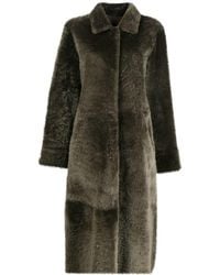 Liska - Oversized Fur Coat - Lyst