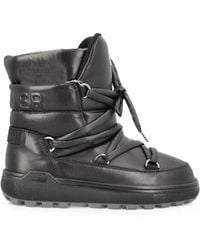 Bogner - Quilted Lace-Up Snow Boots - Lyst
