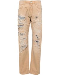 Private Stock - The Louis Cotton Straight Trousers - Lyst