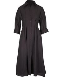 Twp - Vestido camisero con botones - Lyst