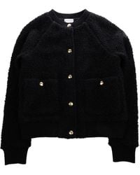 Moncler - Bouclé-Knit Button-Fastening Jacket - Lyst