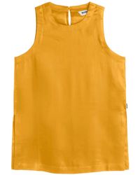 Ecoalf - Top Sia Sin Mangas Con Abertura Lateral - Lyst