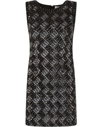 P.A.R.O.S.H. - Sequin-Embellished Mini Dress - Lyst