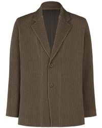 Homme Plissé Issey Miyake - Wool Like Light Jacket - Lyst