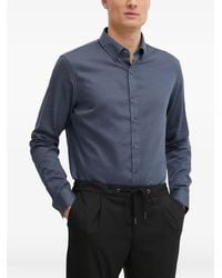 Michael Kors - Herringbone-Pattern Shirt - Lyst