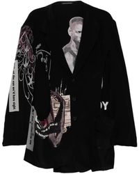 Yohji Yamamoto - Asymmetric Hem Jacket - Lyst