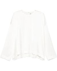 TOTEME - "Boxy Satin" Top - Lyst