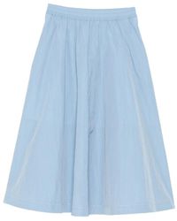 SPORT b. by agnès b. - Ribstop Midi Skirt - Lyst
