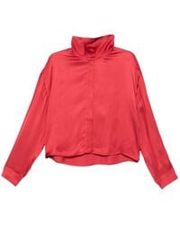 IRO - Top Met Trechterhals - Lyst