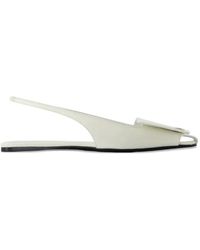 Courreges - Sandalen Mit Eckiger Kappe - Lyst