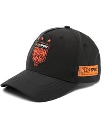 Philipp Plein - Logo-Patches Curved-Peak Cap - Lyst