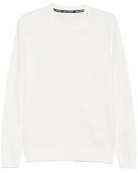 KARL LAGERFELD - Logo-Embroidered Crew-Neck Sweater - Lyst