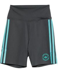 adidas - Three-Stripes Logo Shorts - Lyst