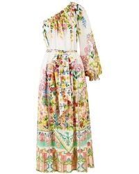 CAMILLA - The Call Of Catalonia Midi Dress - Lyst