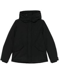 Woolrich - Hooded Zip-Up Jacket - Lyst
