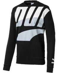 PUMA - Loud Pack Crew-Neck Long-Sleeve T-Shirt - Lyst