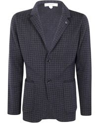 Lardini - Chaqueta con motivo pied de poule - Lyst