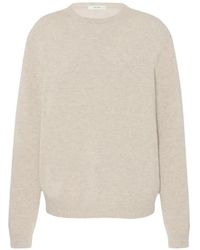 The Row - Kiasora Kaschmirpullover Mit Rundem Ausschnitt - Lyst
