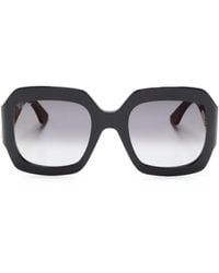 Cartier - Oversize Square-frame Sunglasses - Lyst
