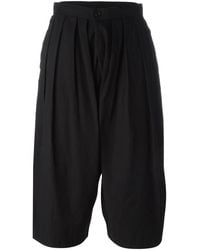 Comme des Garçons - Pleated Cropped Trousers - Lyst