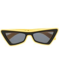 Off-White c/o Virgil Abloh - Arrows Cat-eye Frame Sunglasses - Lyst