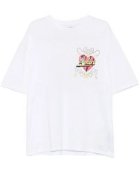 Amiri - Logo-Embroidered Raglan-Sleeve Sweater - Lyst
