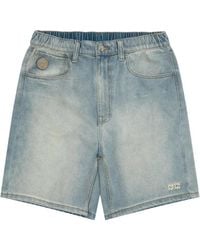 Aape By A Bathing Ape - Short En Coton À Patch Logo - Lyst